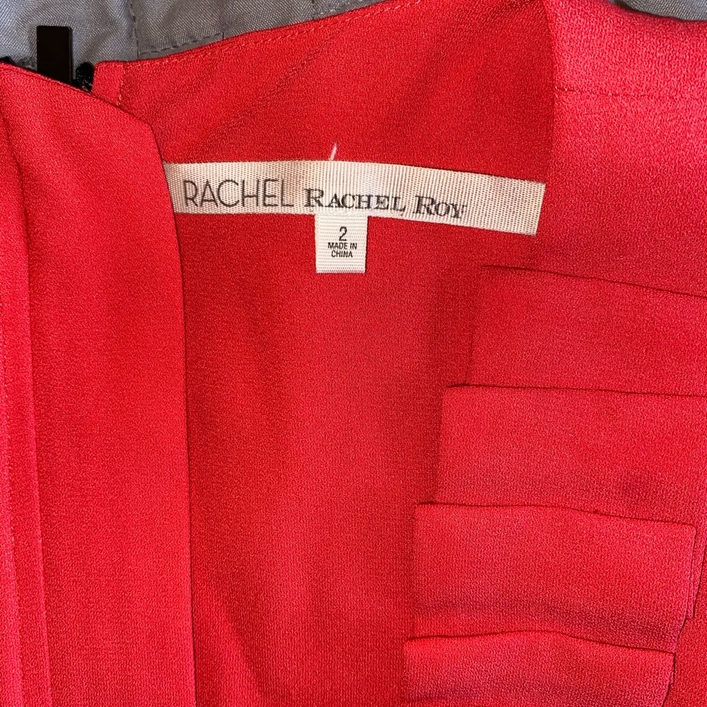 Rachel Roy Size 2 Coral Dress